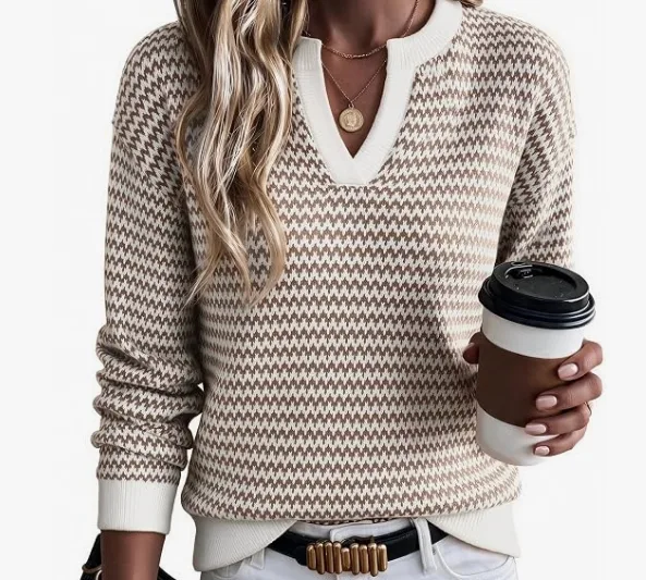 Pullover Damen 100% Baumwolle