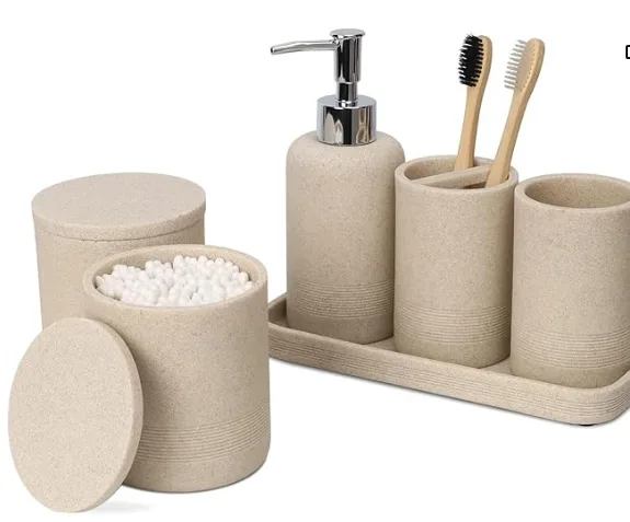 Bathroom Set - 6 Pieces