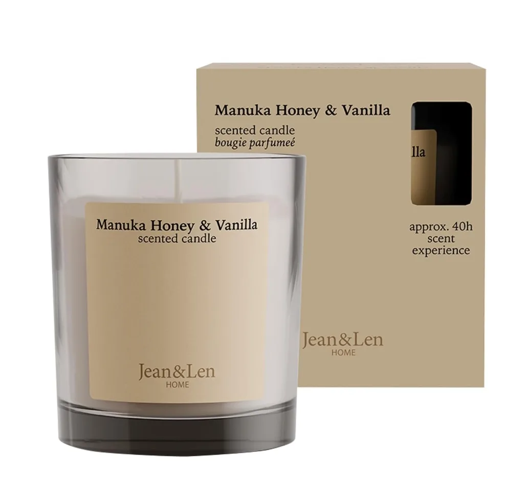 Candle Manuka Honey & Vanilla Vegan