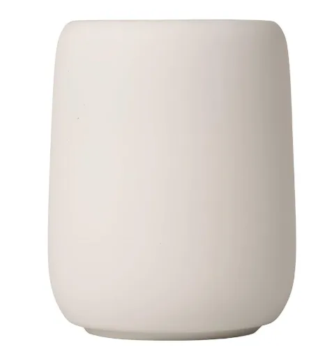 blomus Sono Ceramic Silicone Toothbrush Holder