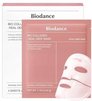 Biodance Bio-Collagen Real Deep Mask Pack of 4