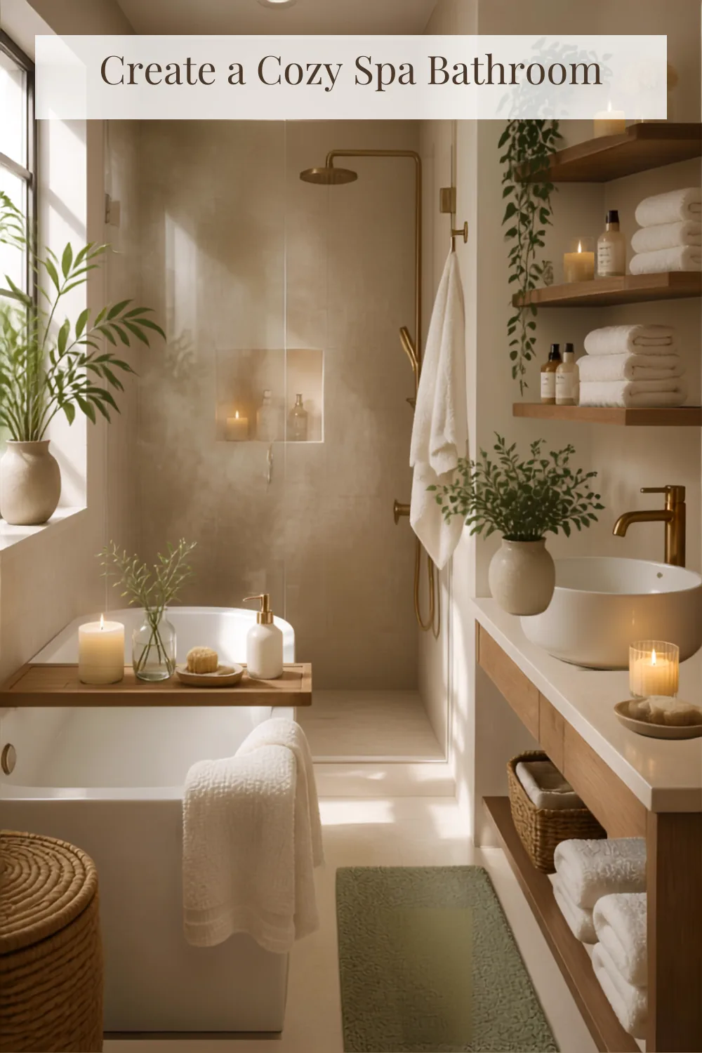 Create a Spa Bathroom at Home