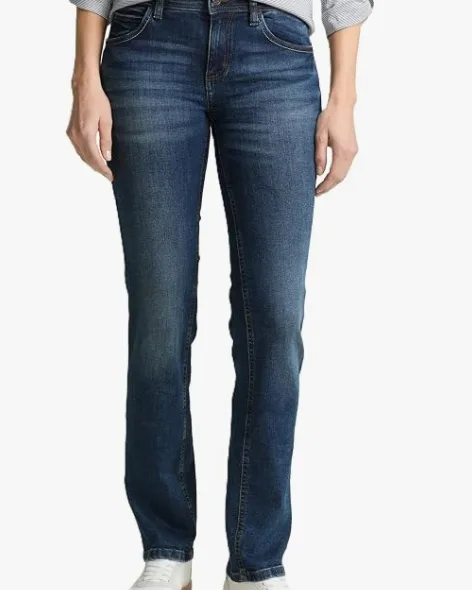 TOM TAILOR Damen Alexa Straight Jeans