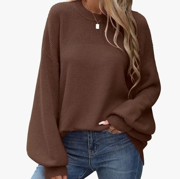 Pullover Damen Oversize Strickpullover